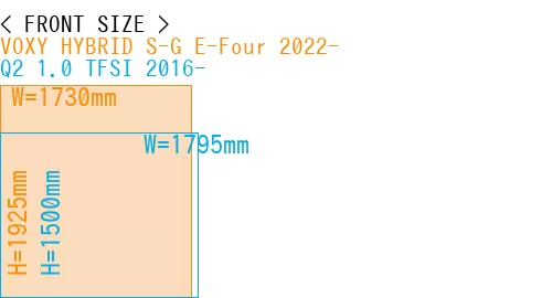#VOXY HYBRID S-G E-Four 2022- + Q2 1.0 TFSI 2016-